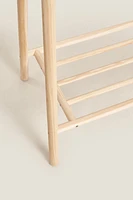 WOODEN CLOTHES RACK