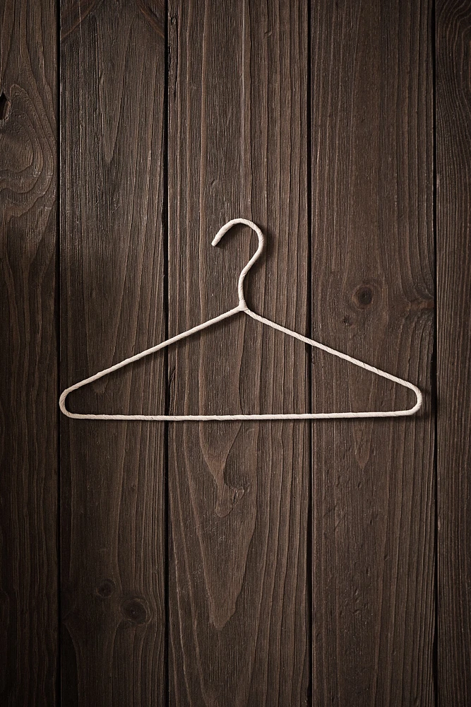 BEIGE COTTON AND LINEN HANGER (PACK OF 4)