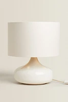 CERAMIC BASE TABLE LAMP