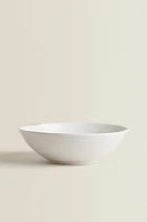 STONEWARE SALAD BOWL