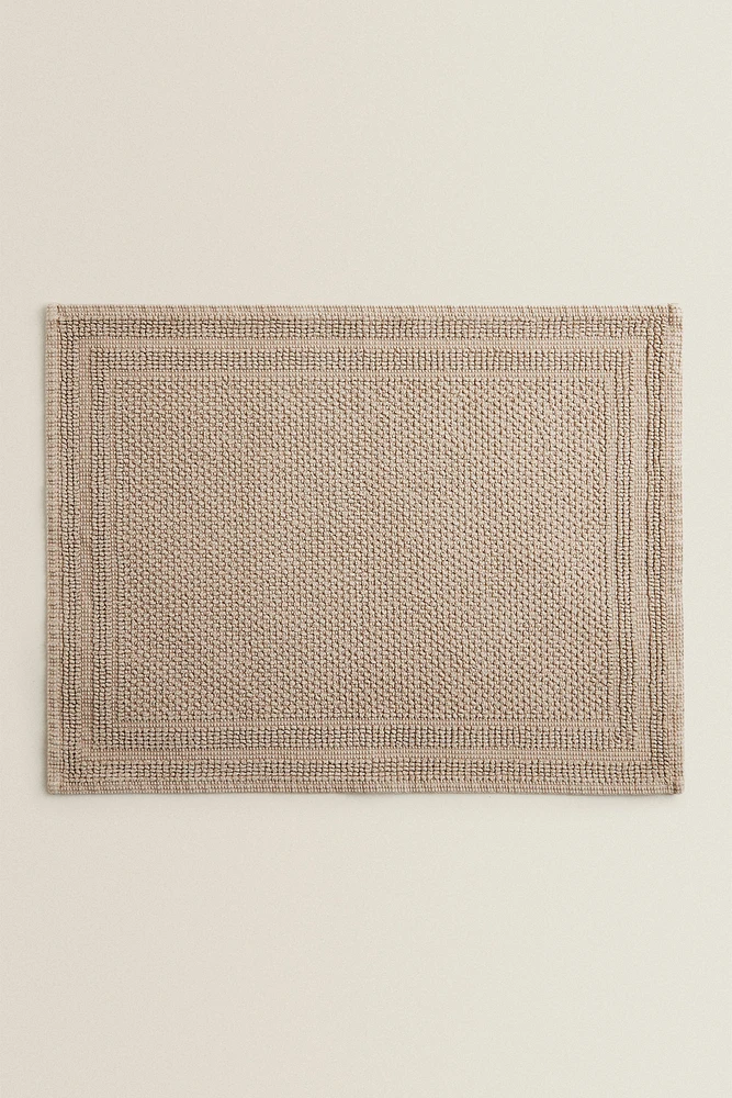 COTTON BATH MAT