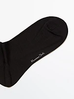 Chaussettes habillées unies