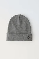 RIBBED COTTON HAT