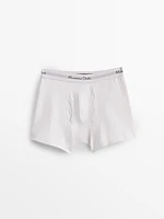 Cotton boxer shorts