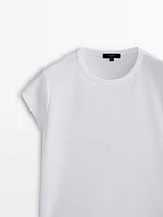 100% mercerised cotton T-shirt