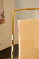 DOUBLE GOLDEN PHOTO FRAME