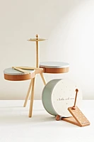 KIDS’ TOY WOODEN DRUM KIT