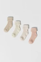 FOUR-PACK OF RIB SOCKS