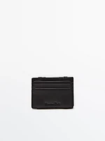 Leather card holder