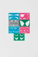 FACE MASK STENCIL SET