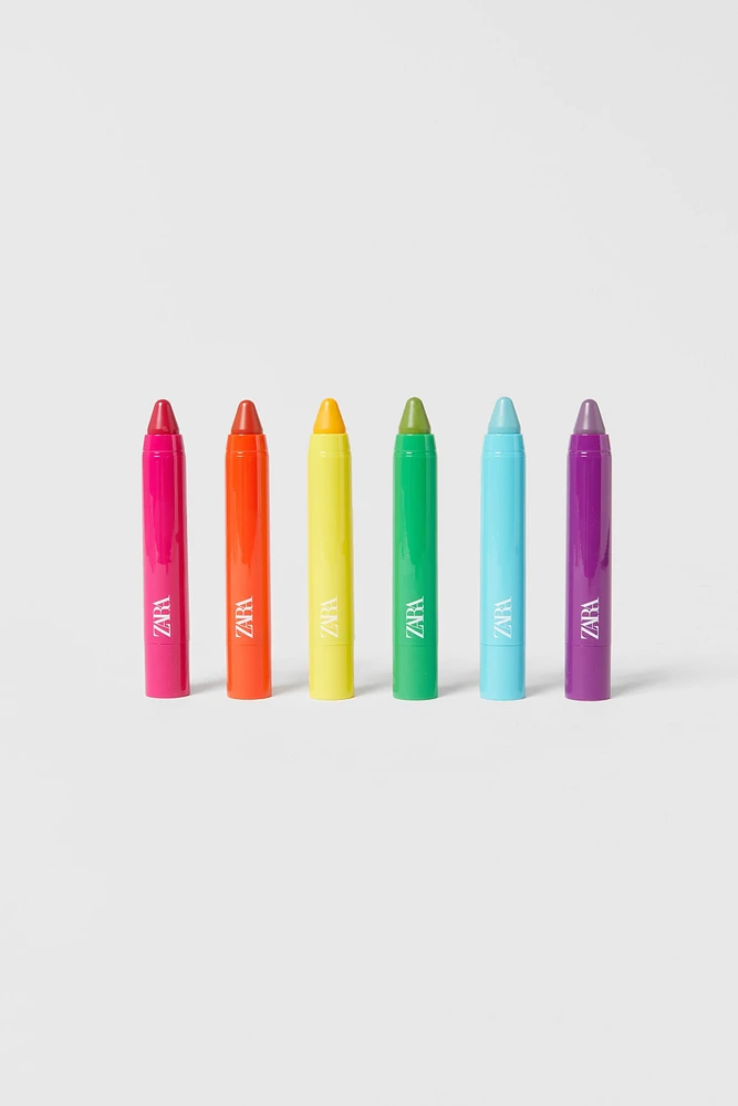 BOÎTE DE CRAYONS COULEUR POUR MAQUILLAGE DU VISAGE