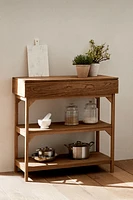 WOODEN STORAGE UNIT