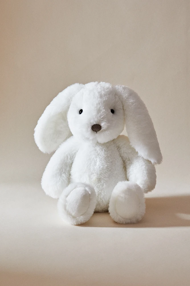 PELUCHE ENFANT LAPIN BLANC