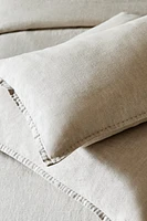 LINEN THROW PILLOW COVER