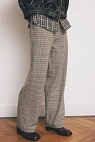 PLAID PANTS ZW COLLECTION