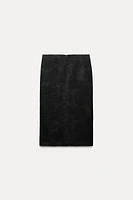 STRAIGHT CUT SLITS SKIRT LIMITED EDITION