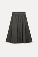 MIDI CAPE SKIRT ZW COLLECTION