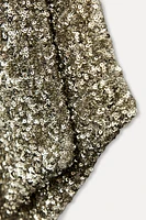 SEQUIN DRESS WITH HEADBAND ZW COLLECTION