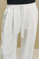 PLEATED JOGGING PANTS