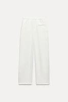 PLEATED JOGGING PANTS