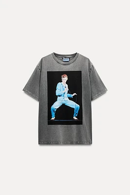 WASHED DAVID BOWIE T-SHIRT