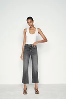 HIGH-WAISTED MINI FLARE JEANS Z1975