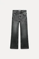 HIGH-WAISTED MINI FLARE JEANS Z1975