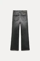 HIGH-WAISTED MINI FLARE JEANS Z1975