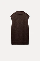 V-NECK KNIT SWEATER VEST