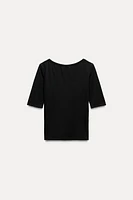 BOATNECK T-SHIRT