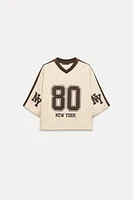 “NEW YORK” VARSITY T-SHIRT