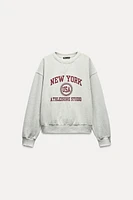 “NEW YORK” VARSITY SWEATSHIRT