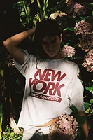 “NEW YORK” TEXT T-SHIRT