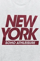 “NEW YORK” TEXT T-SHIRT