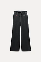 WASHED EFFECT JOGGER PANTS