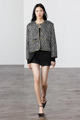 BEADED SEQUIN JACKET