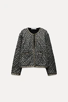 BEADED SEQUIN JACKET