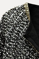 BEADED SEQUIN JACKET