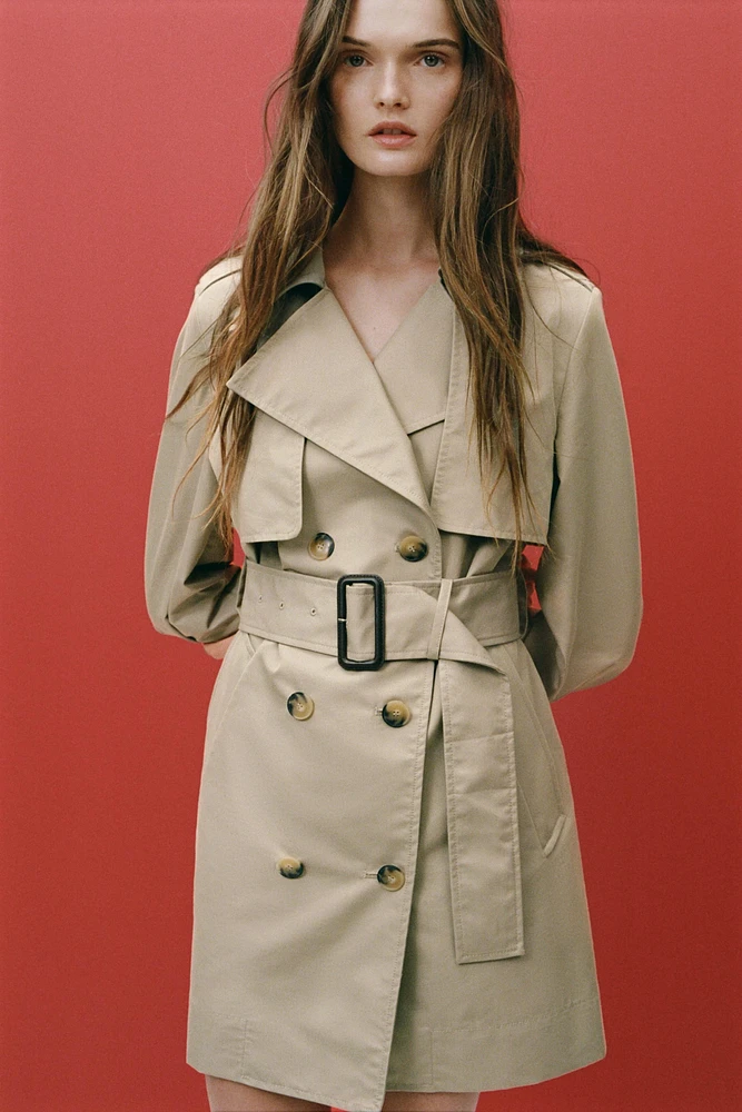 WATER REPELLENT BELTED TRENCH ZW COLLECTION