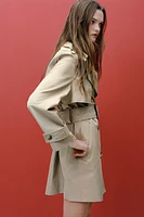 WATER REPELLENT BELTED TRENCH ZW COLLECTION