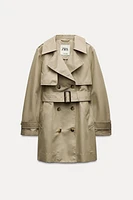 WATER REPELLENT BELTED TRENCH ZW COLLECTION