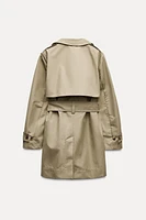 WATER REPELLENT BELTED TRENCH ZW COLLECTION