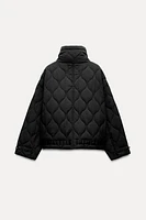 ZW COLLECTION QUILTED WATER REPELLENT JACKET