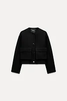 POCKET BOMBER JACKET ZW COLLECTION