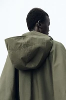 SHORT HOODED TRENCH ZW COLLECTION