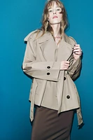 SHORT TRENCH COAT ZW COLLECTION