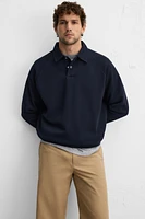 INTERLOCK TEXTURED POLO