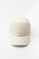 WASHED EFFECT TWILL CAP