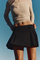 PLEATED SKORT