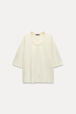 OVERSIZED COTTON T-SHIRT